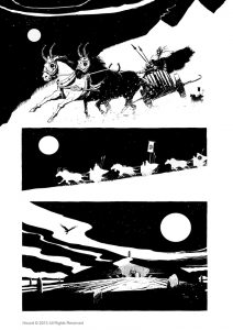Page from Hound by Paul Bolger