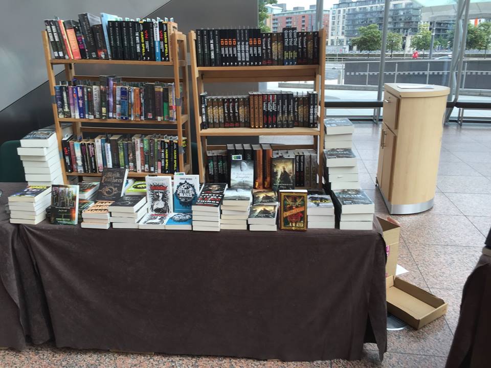 The table of books at DCC