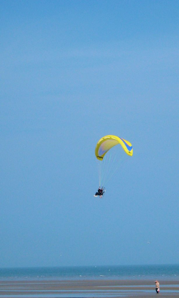 Photo of paragliding
