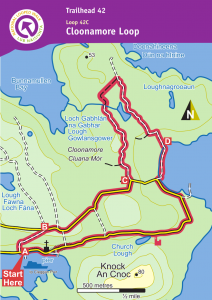 Map of Cloonamore Loop
