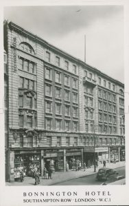 Bonnington Hotel, Southampton Row, London