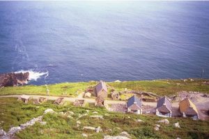 village from mountain