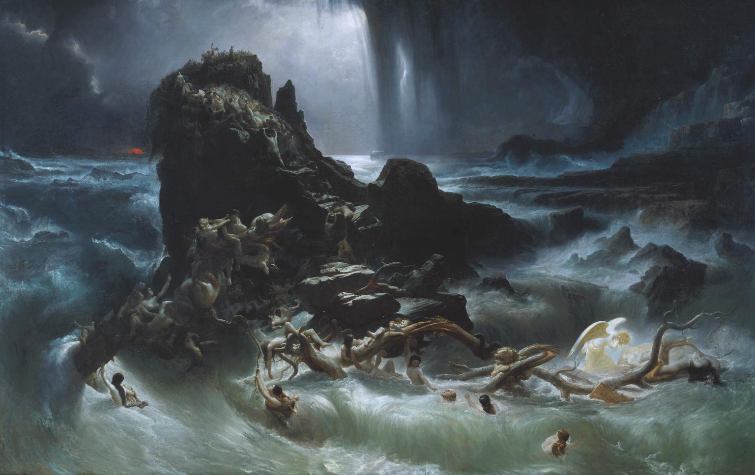 The Deluge exhibited 1840 Francis Danby 1793-1861 Presented by the Friends of the Tate Gallery 1971 http://www.tate.org.uk/art/work/T01337