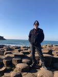 Sean Williams at Giant's Causeway