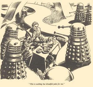 scene from The Dalek World comic