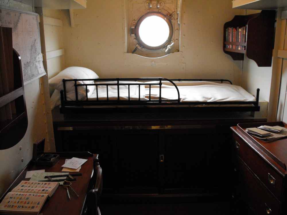 Photo of HMS Caroline bunk