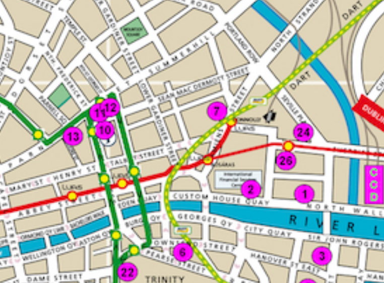 OConnell St. Map