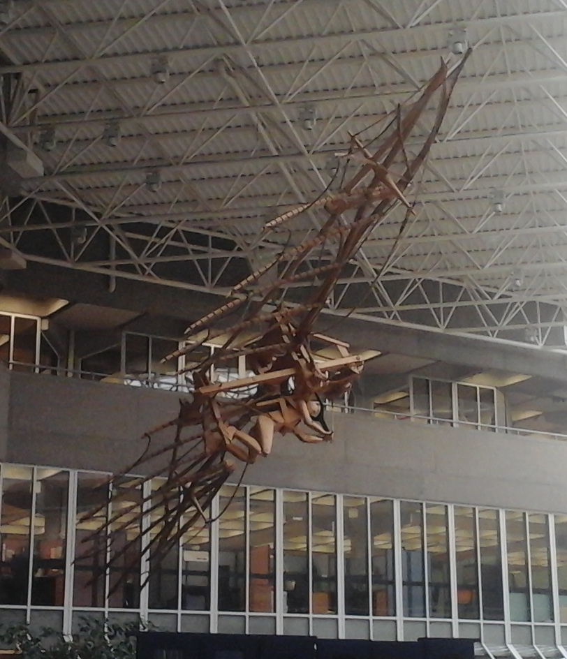 Photo of Da Vinci flying machine